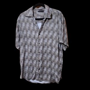 Axist men's button-down short sleeve shirt